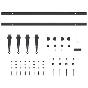Schiebetürbeschlag Set 152 cm für Schranktüren