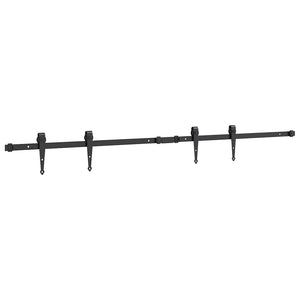 Schiebetürbeschlag Set 152 cm für Schranktüren