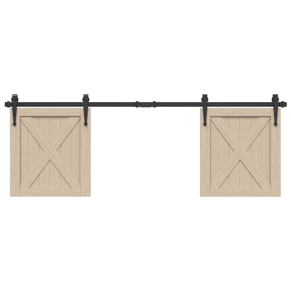 Schiebetürbeschlag Set 152 cm für Schranktüren