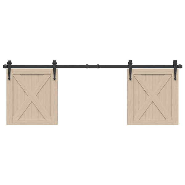 Schiebetürbeschlag Set 152 cm für Schranktüren