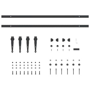 Schiebetürbeschlag Set 183 cm für Schranktüren