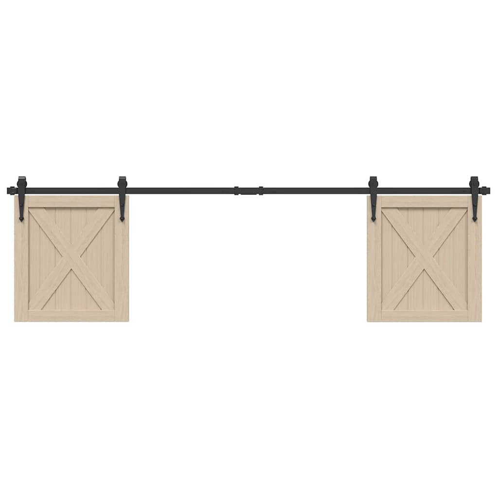 Schiebetürbeschlag Set 183 cm für Schranktüren