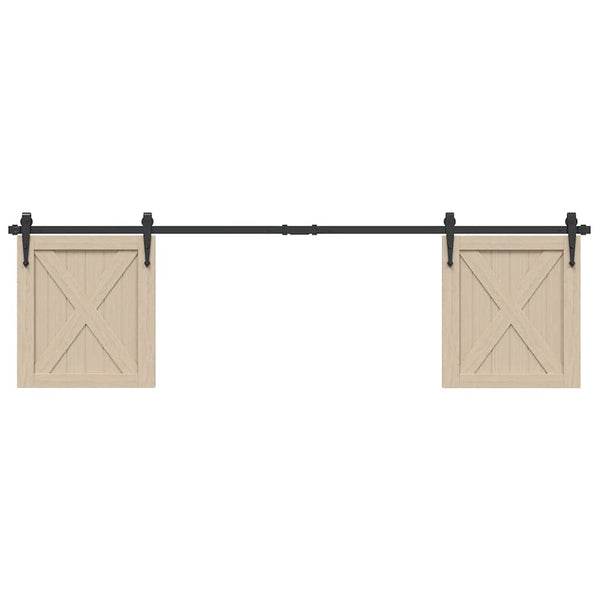 Schiebetürbeschlag Set 183 cm für Schranktüren