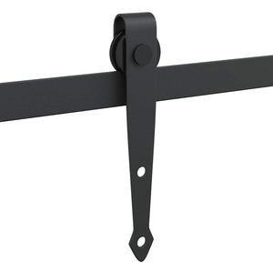 Schiebetürbeschlag Set 200cm Karbonstahl