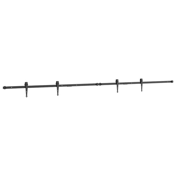 Schiebetürbeschlag Set 244cm Karbonstahl