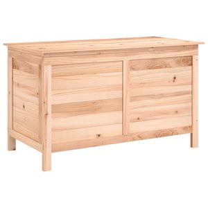 Gartentruhe aus Tannenholz, 99x50x56,5 cm