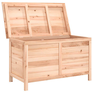 Gartentruhe aus Tannenholz, 99x50x56,5 cm