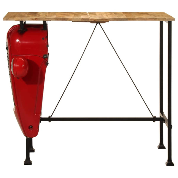vidaXL Ensemble de bar 7 pcs Bois de manguier massif