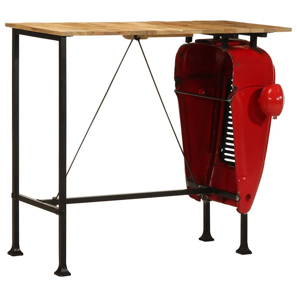 vidaXL Ensemble de bar 7 pcs Bois de manguier massif