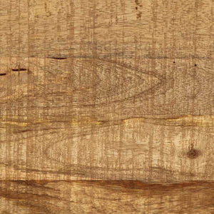 Sideboard Weiß Braun 55x30x73cm Mango Massivholz