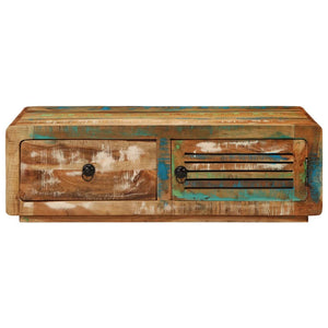 Altholz Couchtisch Massiv 89x55 cm