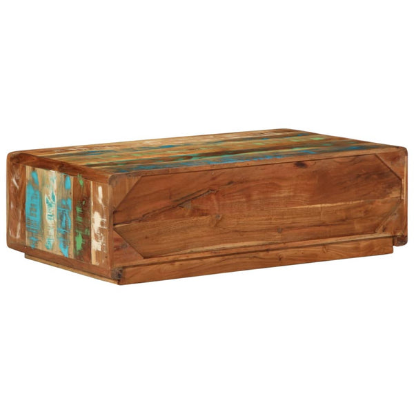 Altholz Couchtisch Massiv 89x55 cm