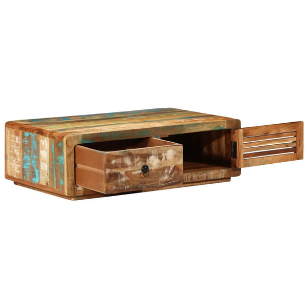Altholz Couchtisch Massiv 89x55 cm