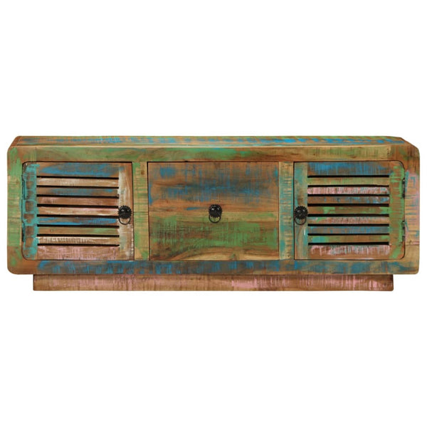 TV-Schrank Altholz Massiv 110 cm