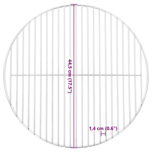Grillrost Rund Ø44,5 cm Edelstahl