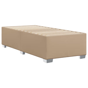 Bettgestell Cappuccino 80x200 cm Kunstleder