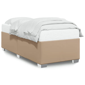 Bettgestell Cappuccino 90x190 cm Kunstleder