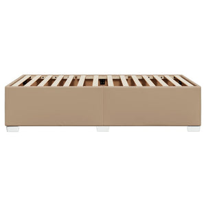Bettgestell Cappuccino 90x190 cm Kunstleder