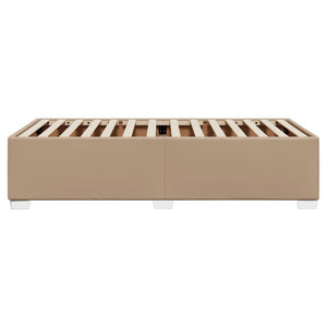 Bettgestell Cappuccino 90x200 cm Kunstleder
