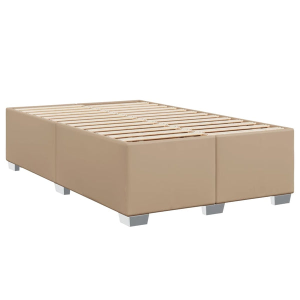 Bettgestell Cappuccino 120x200 cm Kunstleder