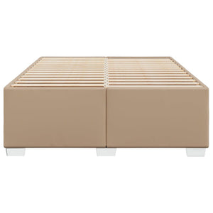 Bettgestell Cappuccino 140x200 cm Kunstleder