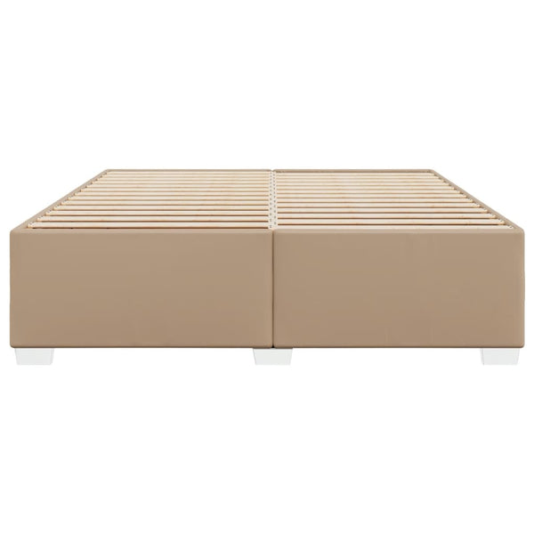 Bettgestell Cappuccino 180x200 cm Kunstleder