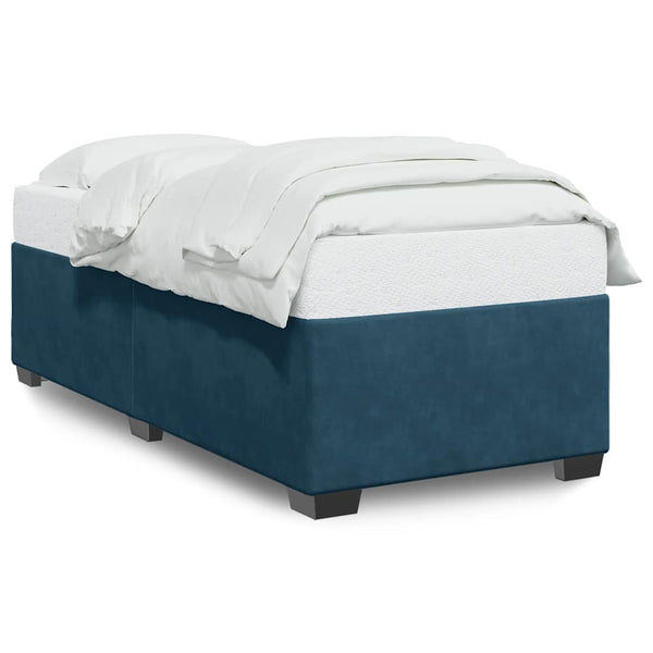Bettgestell Blau 80x200 cm Samt