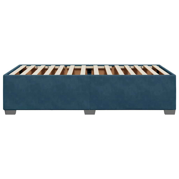 Bettgestell Blau 80x200 cm Samt