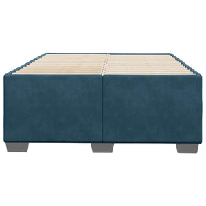 Bettgestell Blau 120x190 cm Samt
