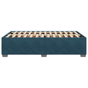 Bettgestell Blau 120x190 cm Samt