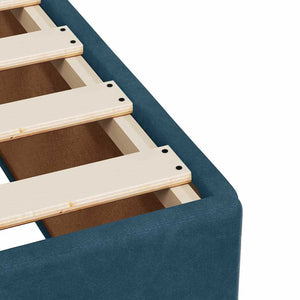 Bettgestell Blau 120x190 cm Samt