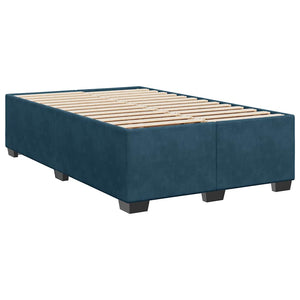 Blaues Samt Bettgestell 120x200 cm