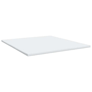 vidaXL Lit tapissier avec matelas bleu 200x200 cm velours