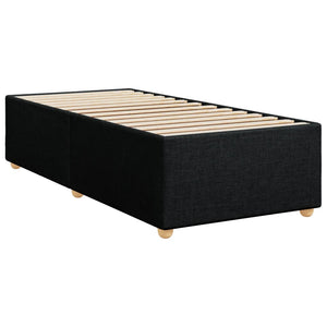 Boxspringbett mit Matratze Schwarz