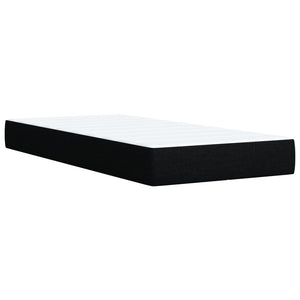 Boxspringbett mit Matratze Schwarz