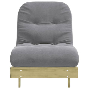Futon Schlafsofa Kiefer 70x206 cm