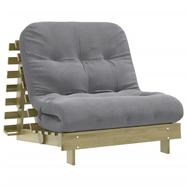 Futon Schlafsofa Kiefernholz 80x206 cm
