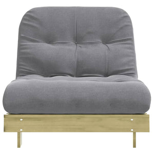 Futon Schlafsofa Kiefernholz 80x206 cm