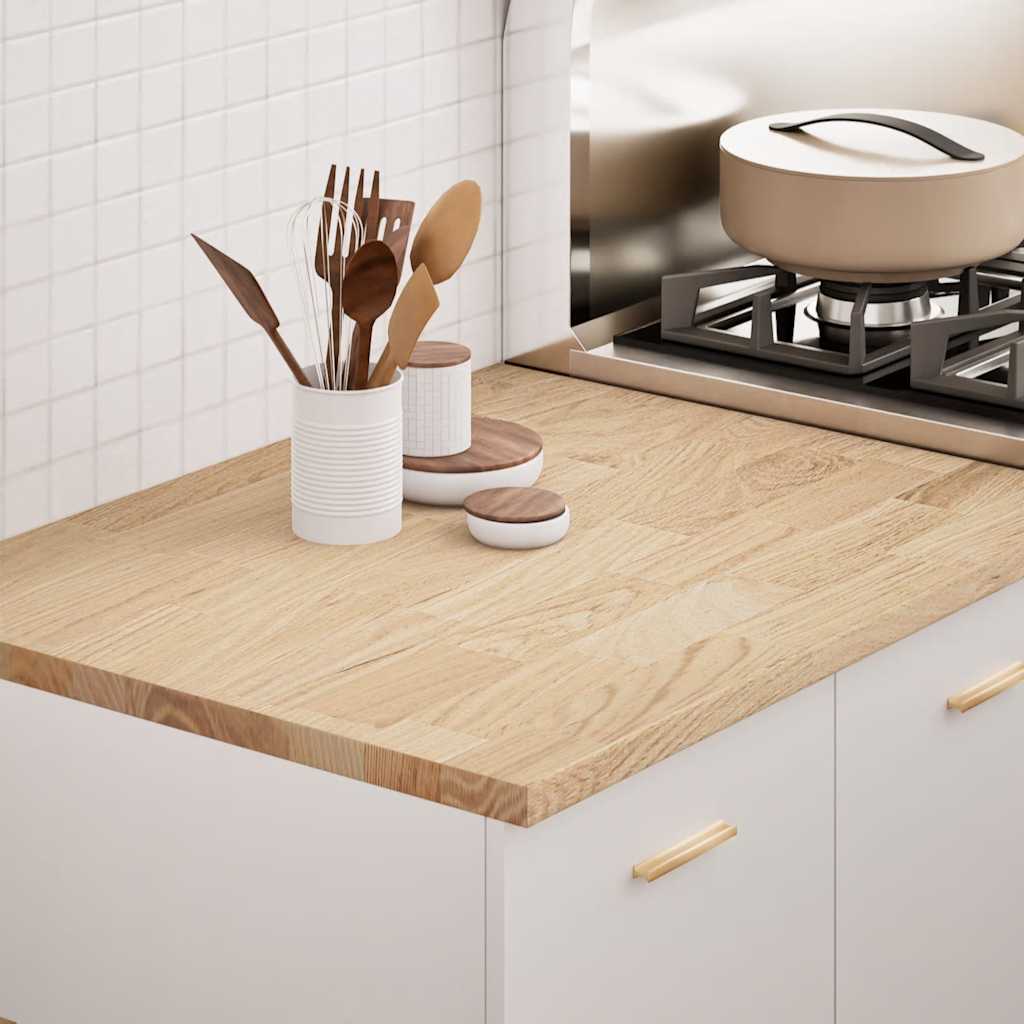 Eiche Küchenarbeitsplatte Massivholz 80x63,5 cm