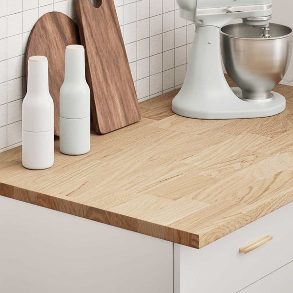 Massivholz Eiche Küchenarbeitsplatte 100x63,5 cm