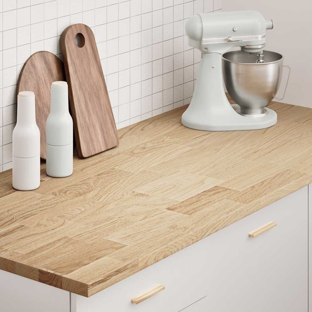 Eiche Küchenarbeitsplatte Massivholz 140x63,5 cm