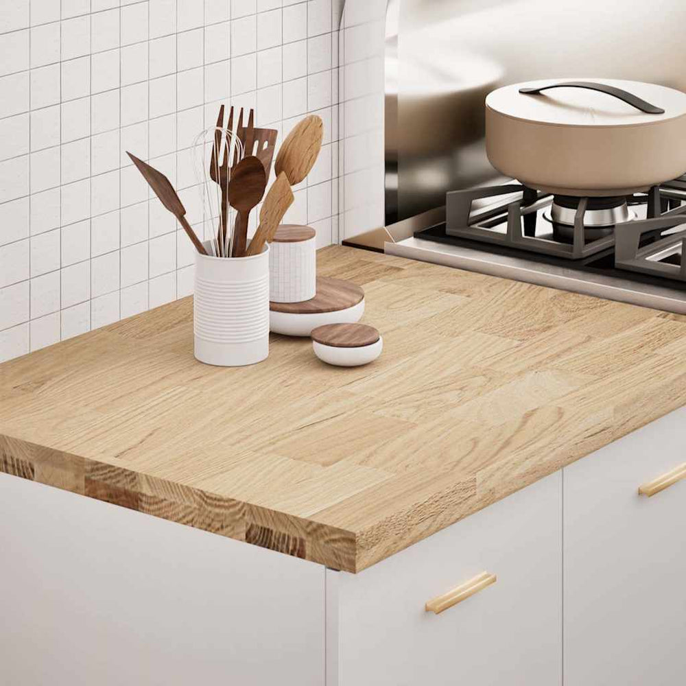 Eiche Küchenarbeitsplatte Massivholz 80x63,5 cm