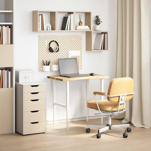 Eiche Schreibtischplatte Massivholz 80x50 cm