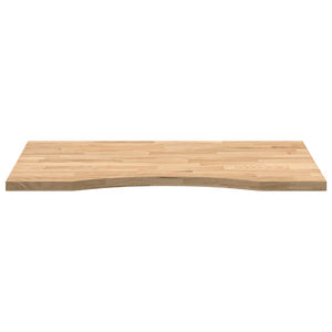 Eiche Schreibtischplatte Massivholz 80x50 cm