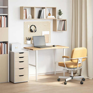 Eiche Schreibtischplatte Massivholz 100x50 cm