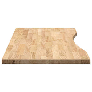 Eiche Schreibtischplatte Massivholz 100x50 cm
