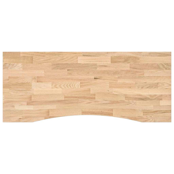 Eiche Schreibtischplatte Massivholz 120x50 cm