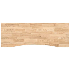 Eiche Schreibtischplatte Massivholz 140x50 cm