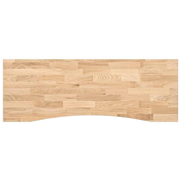 Eiche Schreibtischplatte Massivholz 140x50 cm