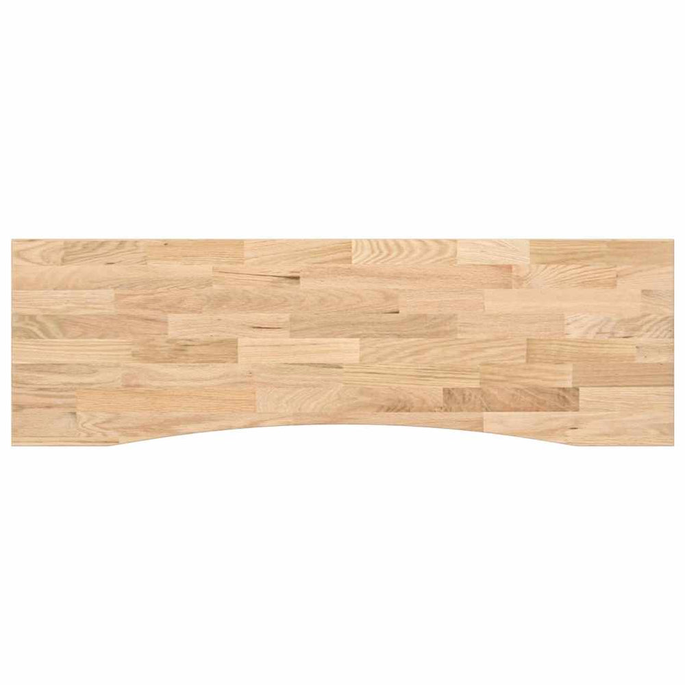 Massivholz Schreibtischplatte Eiche 160x50 cm